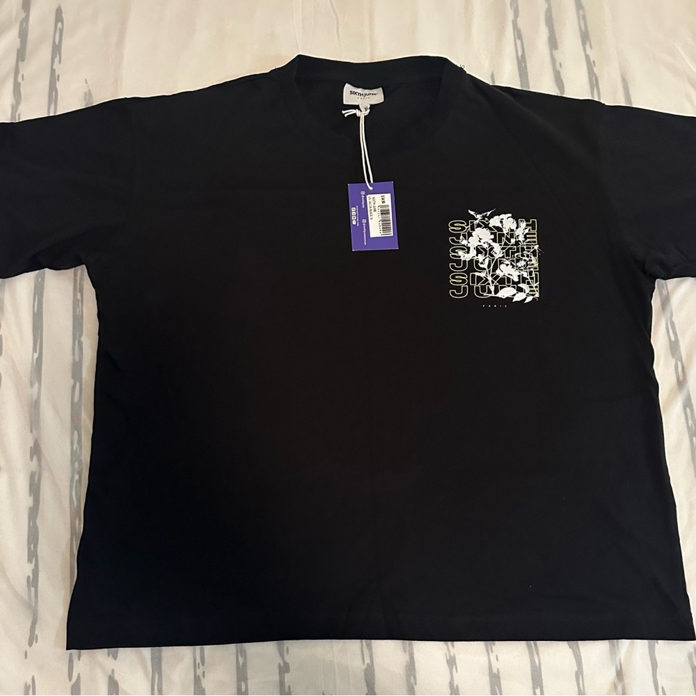 Sixth June Black Graphic T-Shirt size xl
